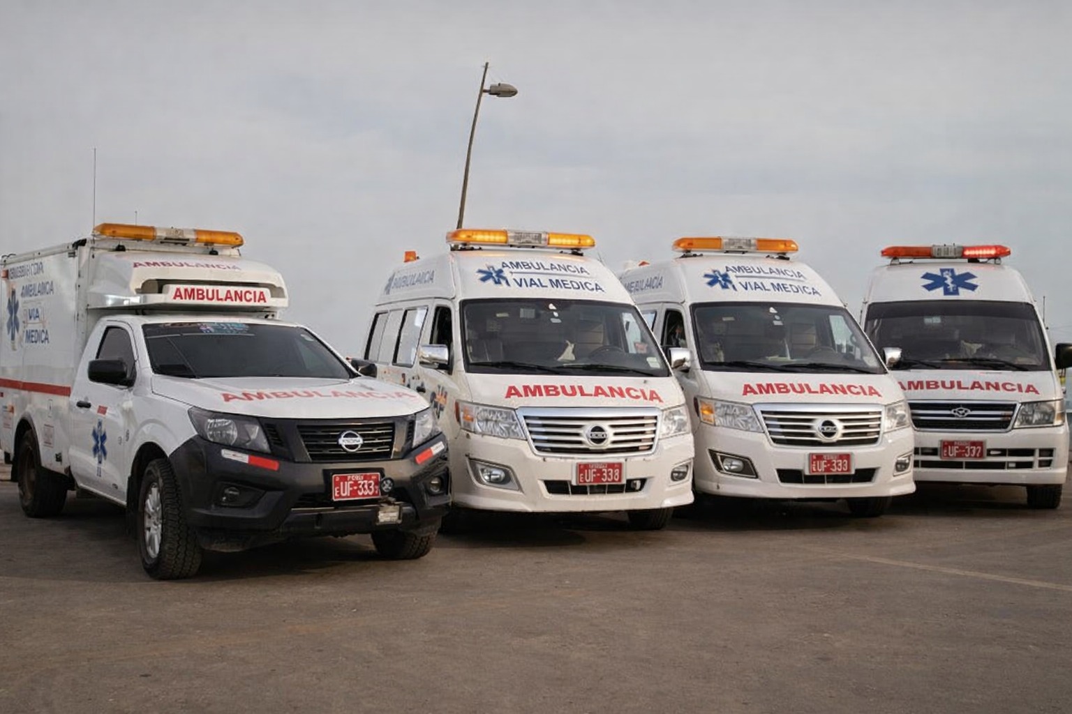 ambulancias tipo 2 y tipo 3