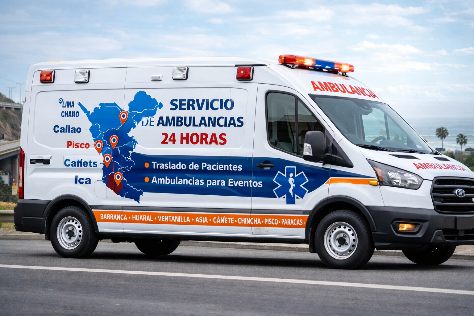 alquiler de ambulancias en el callao