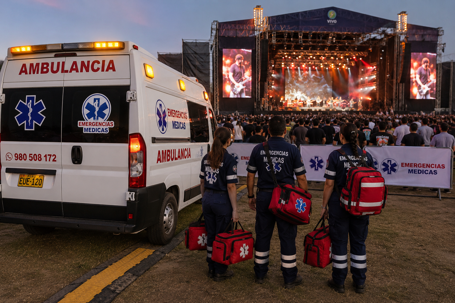 Ambulancias para Eventos en Lima
