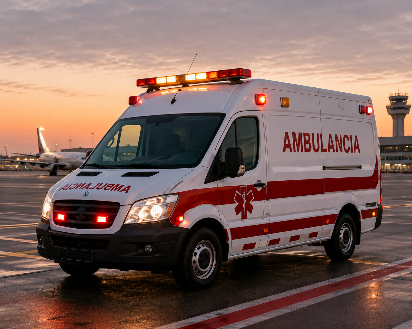 Ambulancias en el Callao y Ventanilla